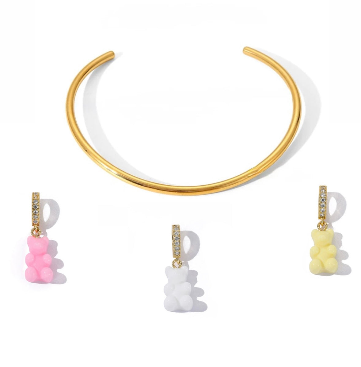Biyanka Teddy Charm Set